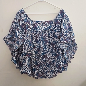 2X (20/22) Terra‎ & Sky Blouse